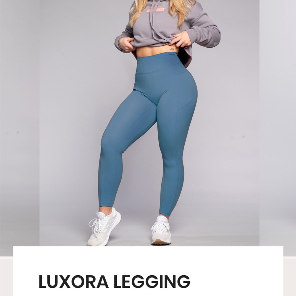 Paragon Fitwear Luxora leggings atlantic blue xs